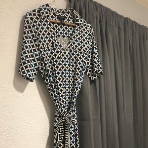 White House Black Market Dress - Size Large